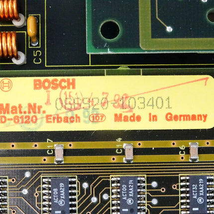 Bosch CNC NC<->SPS I/O 069450-101401 056114-207401 066920-103401 066635-102401