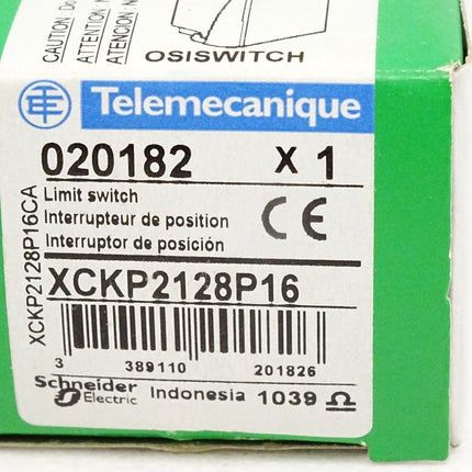 Telemecanique Schneider Osiswitch XCK P2128 P16 XCKP2128P16 ZCP21 020182 / Neu OVP - Maranos.de