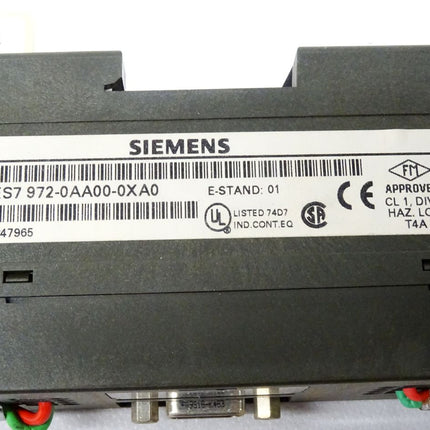 Siemens 6ES7972-0AA00-0XA0 / 6ES7 972-0AA00-0XA0 / E:1 / RS485 REPEATER