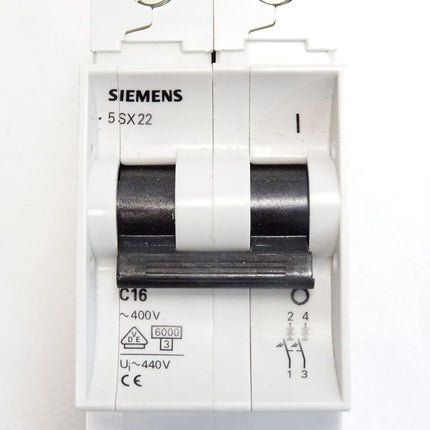 Siemens Leistungsschalter 5SX22 C16 400V