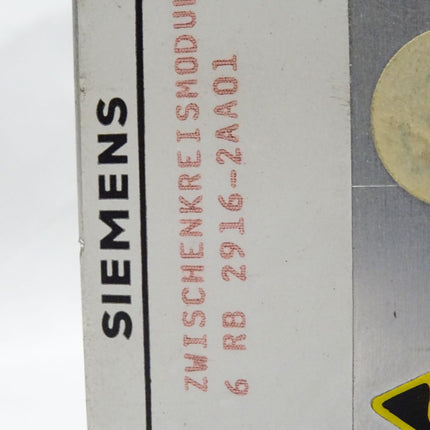 Siemens SIMOREG 6RB2910-2AA01 / 6RB2607-3MA01  + Bodenplatte