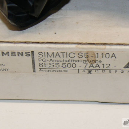 NEU-OVP Siemens 6ES5500-7AA12 PG-Anschaltbaugruppe 6ES5 500-7AA12