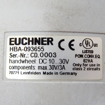 Euchner Handbediengerät HBA-093655