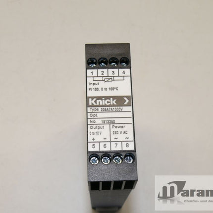 OVP Knick Type 206A7A1000V No. 1812260 Temperaturmessumformer