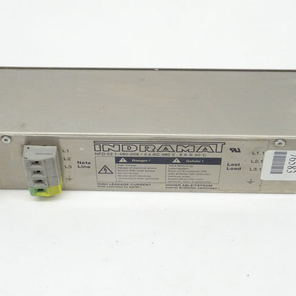 INDRAMAT Power Line Filter NFD02.1-480-008 / 270157-07193 / NFD 02.1-480-008 x AC 480 V 8A