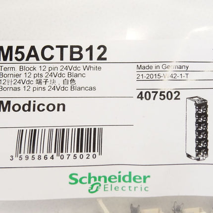 Schneider Electric Modicon TM5ACTB12 Klemmenleiste / Neu OVP - Maranos.de