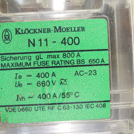 Klöckner-Moeller N11-400 Lasttrennschalter 400A