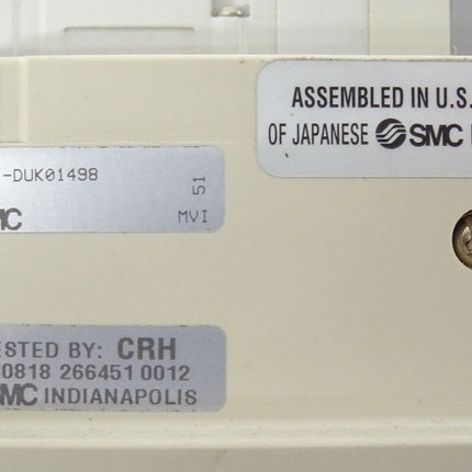 SMC SS5V1-DUK01498 + 5 Stück SV1A00-5FU Ventilinsel