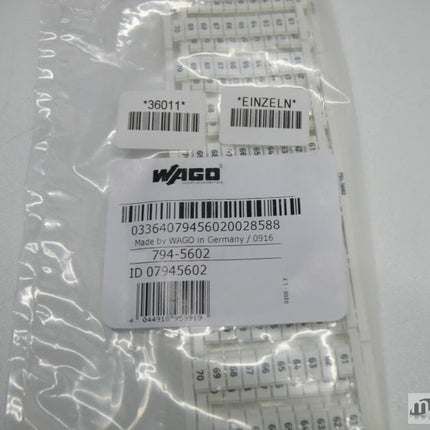NEU 1x Wago 794-5602 Bezeichnungskarten