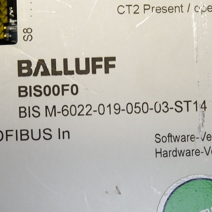 Balluff BIS00F0 Profibus DP Slave BIS M-6022-019-050-03-ST14