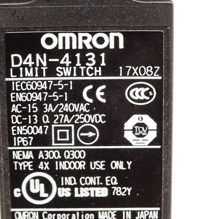 Omron D4N-4131 D4N4131 Sicherheitspositionsschalter / Neu