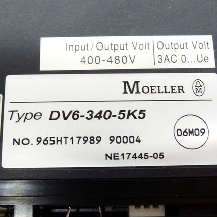 Moeller DV6-340-5K5 / 231400 / 400-480V / Vektor Frequenzumrichter