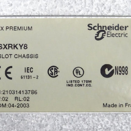 Schneider Electric TSXRKY8 8 Slot Chassis Modulträger