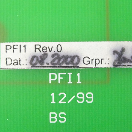 Feinfocus PFI1 Rev. 0 PBL2 Röntgen Steuerplatine