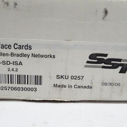 SST 5136-SD-ISA Interface card for Allen-Bradley Networks