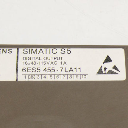 Siemens 6ES5455-7LA11 Digital Output 6ES5 455-7LA11