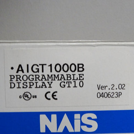 Panasonic NAiS AIGT1000B Programmable Display GT10 / Neu OVP - Maranos.de