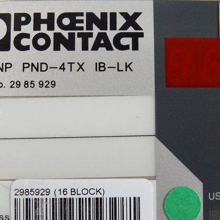 Phoenix Contact FL NP PND-4TX IB-LK / 2985929 / Proxy für PROFINET-RT - Maranos.de