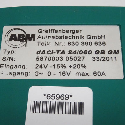 ABM daci-TA 24/060 GB GM Controller
