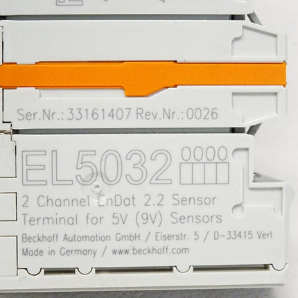 Beckhoff EL5032 2-Kanal-Encoder-Interface - Maranos.de