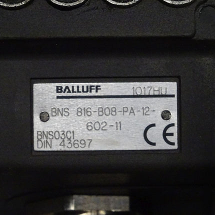 Balluf BNS 816-B08-PA-12-602-11 Induktive Reihenpositionsschalter
