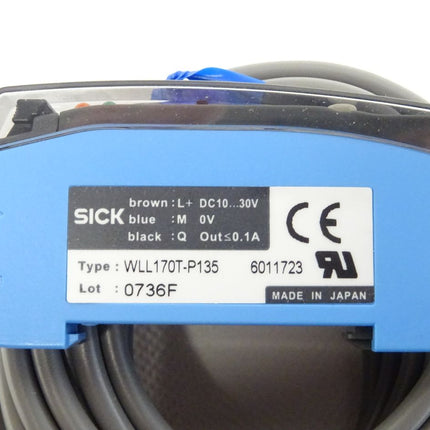 SICK WLL 170T-P135 / 6011723 Lichtleiter-Sensor NEU-OVP