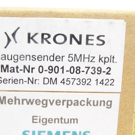 Krones Laugensender / 0-901-08-739-2 / Neu
