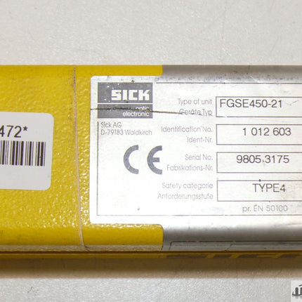 Sick FGSE450-21 Empfänger Lichtvorhang 1012603 Lichtschranke
