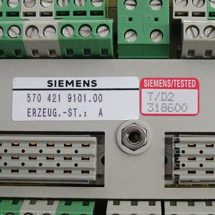 Siemens 6FX1142-1BA01 Terminalblock 5704219101.00 E: A