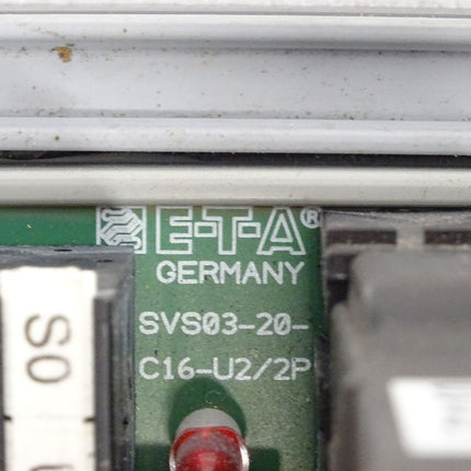E-T-A Germany ETA SVS03-20-C16-U2/2P + Phoenix Contact TMCP-SB