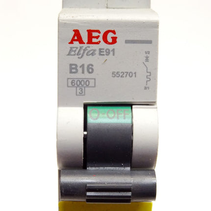 AEG Leitungsschutzschalter Elfa E91 B16 / 552701