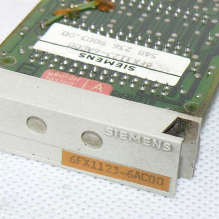 Siemens Sinumerik 6FX1123-6AC00 Module