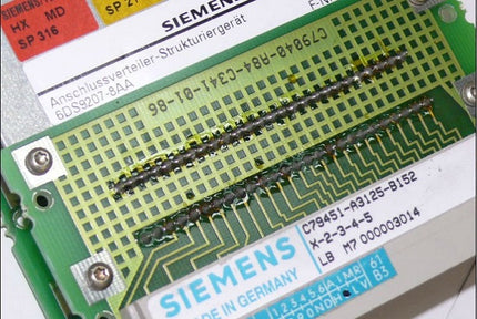 Siemens Teleperm Anschlußverteiler 6DS9207-8AA / 6DS 9207-8AA /C79451-A3125-B152