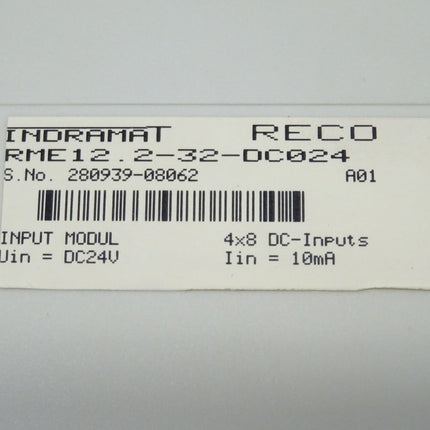 Rexroth Indramat  Reco RME12.2-32-DC024 / Input Modul