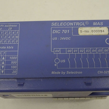 Selecontrol MAS DIC 701 Digital Input Modul DIC701