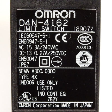 Omron D4N-4162 D4N4162 Sicherheitspositionsschalter / Neu