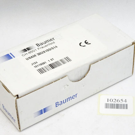 Baumer UNAM 30U9103/S14 Ultraschall Distanzsensor / Neu OVP - Maranos.de