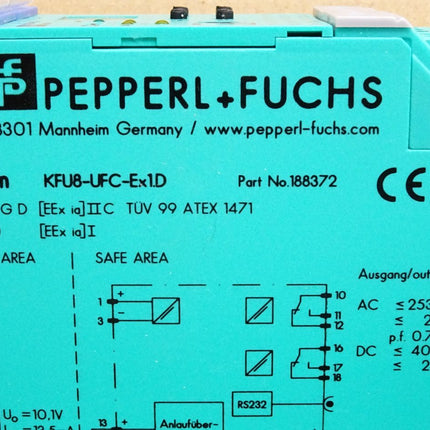 Pepperl+Fuchs K-System Frequenzmessumformer KFU8-UFC-Ex1.D 188372 / Neu OVP - Maranos.de