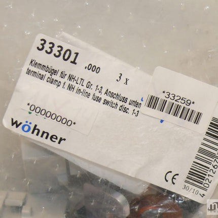 Wöhner 33301.000 Klemmbügel für NH-LTL gr. 1-3 | Maranos GmbH