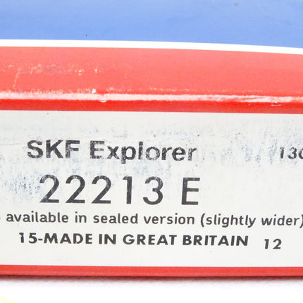 SKF Explorer Pendelrollenlager mit Nachschmierfunktion 22213E / Neu OVP