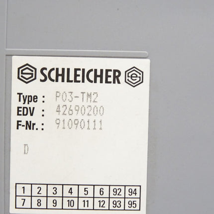 Schleicher P03-TM2 42690200 / Neu OVP - Maranos.de