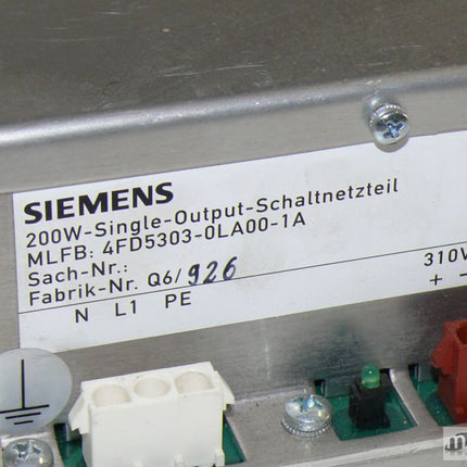 Siemens 4FD5303-0LA00-1A MLFB Single Output Schaltnetzteil 4FD5 303-0LA00-1A