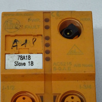 IFM AC5215 AS Interface Modul S-O / A.E