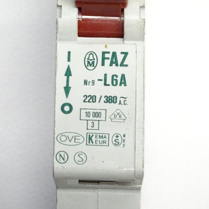 Klöckner Moeller Leistungsschutzschalter FAZ-L6A 220/380 / FAZ L6A