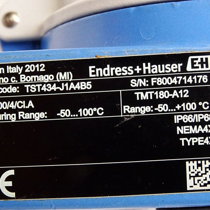 Endress+Hauser TST434-J1A4B5 TMT180-A12 Modulares Thermometer - Maranos.de