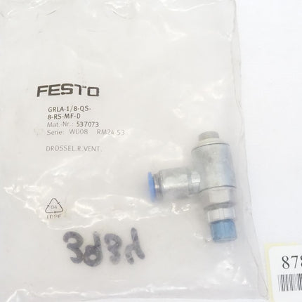 Festo GRLA-1/8-QS-8-RS-MF-D 537073 / Neu OVP