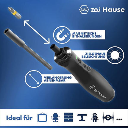 Wiha Zai Hause DHT0001 Elektrischer Akku Schraubendreher - Maranos.de