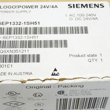 Siemens LOGO! 6EP1332-1SH51 / Neu OVP - Maranos.de