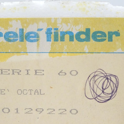 Relé Finder Serie 60 / 60.12.9.220 / Neu (Preis pro Stück)