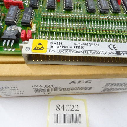 AEG UKA024 6051-042.211848 Rev14 / Monitor PCB w. RS232C / Neu OVP